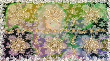 Altın elementlerle nötr renklerde altın desen. Kusursuz klasik raster altın desenli. Klasik klasik klasik arka plan. Geleneksel oryantasyon süsü.