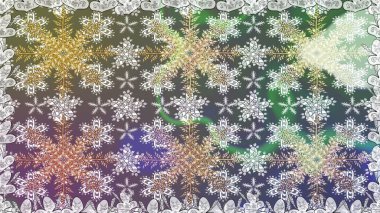 Raster illüstrasyonu. Geleneksel oryantasyon süsü. Gri renklerde, altın elementlerle kusursuz desen. Klasik klasik klasik arka plan. Kusursuz klasik raster altın desenli.