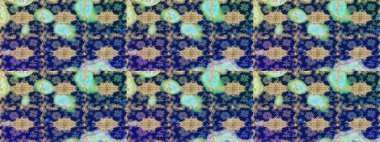 Soyut duvar kâğıdı, ambalaj dekorasyonu. Mavi renkli Raster altın deseni. Kış sembolü, Mutlu Noeller, Mutlu yıllar 2019. Altın kar tanesi basit çizim kalıbı.