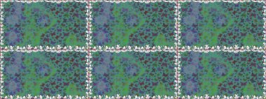 Çiz, çiz, çiz. Kelebek görüntüsü. Raster illüstrasyonu. Basit bir şekilde. Tropikal kelebek mavi renklerde kusursuz desen.