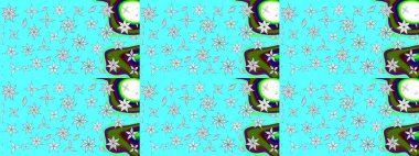 Tatil havası. Nazik romantik baskı. Bahar mevsimi. Raster güzel bir çiçek deseni çiziyor..