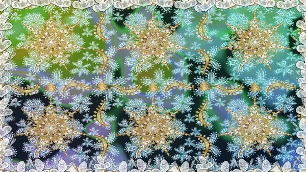 Geleneksel oryantasyon süsü. Klasik klasik klasik arka plan. Tarafsız renklerde, altın elementlerle kusursuz desen. Klasik raster altın pürüzsüz desen.