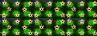 Kar taneleri tasarımı. Son moda kar taneleri ve elementler onun kartlarını gösteriyor. Retro stil dokusu, şablon kış elementleri. Modern tasarım posteri, kapak, kart tasarımı yeşil, mavi ve gri renkler.