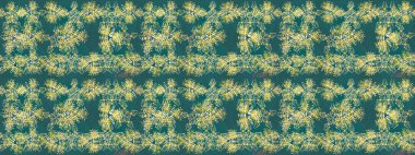 Mavi, yeşil ve nötr renklerde suluboya kar taneleri. Güzel dekorasyon. Raster illüstrasyon kar taneleri. Kışın sembolü.