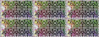 Süs bahar bahçe dokusu gelişmeye. Raster illüstrasyon. Çiçek deseni. Çiçek dikişsiz arka plan.