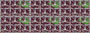 Güzel kumaş deseni. Güzel suluboya çiçek buketi pürüzsüz desen.