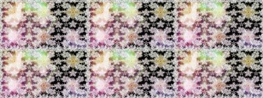 Küçük renkli çiçekler. Moda baskıları için zarif bir şablon. Motley illüstrasyonu. Kusursuz. Çiçekli bahar çiçekleri. Küçük çiçekte şirin desenler.