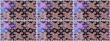 Tarafsız renklerde bahar çiçekleri. Raster illüstrasyonu. Çiçekli, pürüzsüz bir desen. Raster çiçekleri klasik tarzda resmedilir..