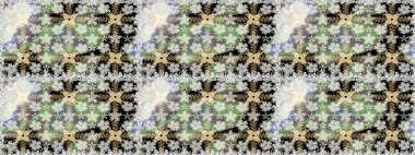 Kusursuz Tony kumaş deseni. Raster illüstrasyonu. Küçük çiçekteki sevimli çiçek deseni. Modaya uygun kumaş deseni.