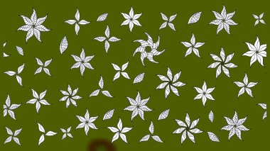 Güzel, parlak, pürüzsüz kumaş, tuval. Eski moda arka plan. Çiçek çelengi. Kıvırcık, parlak örgü. Raster illüstrasyonu. Desen, çizim, çiçek sınırı..