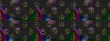 Sketch pattern with fantasy flowers, natural wallpaper, floral decoration curl illustration. Home decor. Paisley print hand drawn elements.