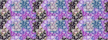 Raster çiçekli arka plan. Güzel eskiz şekli. Yazdır. Renkli Yaz Temalı eskiz kalıbı. Güzel kumaş deseni. Düz Çiçek Elementleri Tasarımı.