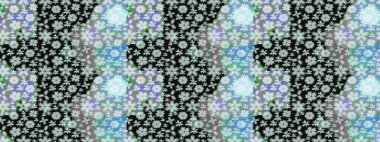 Raster Güzel kumaş deseni. Raster suluboya deseni, narin çiçekler, tarafsız çiçekler, tebrik kartı şablonu..