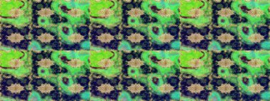 Klasik klasik klasik arka plan. Klasik Raster altın desenini çiz. Altın elementlerle yeşil renklerde altın desen. Geleneksel oryantasyon süsü.