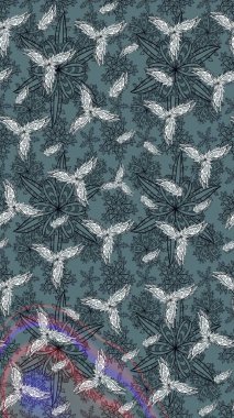 Zarif, parlak ve nötr çiçek desenli tasarım. Sabıka baskıları, bebek kıyafetleri, duvar kâğıtları, paket kutuları vb..