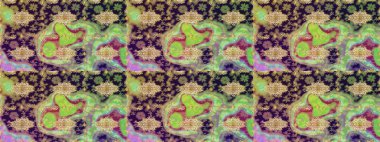 Tarafsız renklerde altın elementlerle çizim. Klasik klasik klasik arka plan. Klasik Raster altın desenini çiz. Raster illüstrasyonu. Geleneksel oryantasyon süsü.