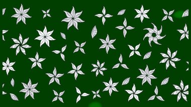 Yeşil renkte manzaralı çiçek deseni. Üst manzara, yumuşak stil. Çiçek kompozisyonu, el boyası, hassas şablon. Sevgililer günü ve tebrik kartı konsepti için şık bir davet.