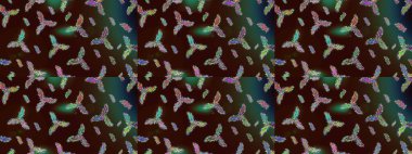 Raster illüstrasyonu. Raster Noel soyut renkli arka plan ve düşen kar tanesi. Kar tanesi arkaplanı.