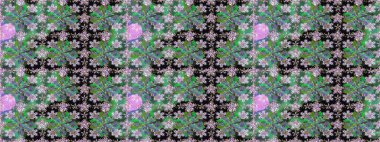 Ultraviyole kumaş deseni. Kusursuz desen. Organik motif arka planı. Raster illüstrasyonu.