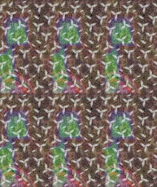 Renkli Bahar Teması eskiz kalıbı. Kahverengi renkli çiçekler. Düz Çiçek Elementleri Tasarımı. Sevimli çiçek raster deseni.