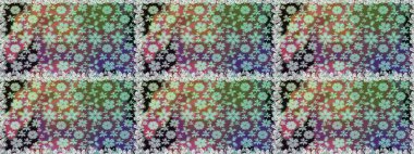 Çiçek kompozisyonu. Doğa. Raster deseni. Çiçek arkaplan. Küçük çiçekte güzel bir desen var. - Tarafsız çiçekler. Çiçek kolajı.