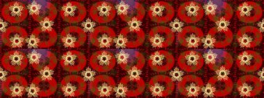 Renk arka plan üzerinde izole soyut kar taneleri ile düz tasarım. Raster resim. Kar tanesi renkli desen. Snowflakes desen. Raster kar taneleri arka plan.