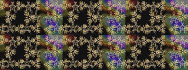 Kar tanesi süs desen. Snowflakes desen. Kar taneleri arka plan. Arka plan üzerinde izole soyut kar taneleri ile düz tasarım. Raster illüstrasyon.