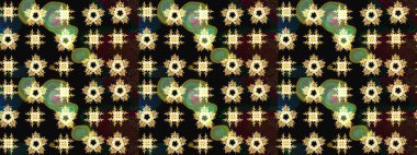 Eskiz geçmişi. Tomurcukları papatya çiçekleri olan sevimli bir çiçek deseni. Raster illüstrasyonu. Kumaş, tekstil, duvar kağıdı baskısı için. Miles Fleur, süslü püslü bir süs. Antika retro tarzı.