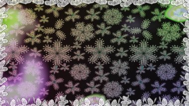 Küçük çiçekteki sevimli çiçek deseni. Kusursuz. Raster illüstrasyonu.