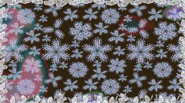 Vadinin çiçekleri kahverengi renklerde. Raster dikişsiz çiçek deseni.