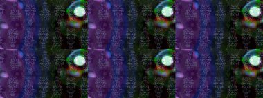 Süslü kumaş deseni. Raster illüstrasyonundaki çiçek desenli çizim. Düz Çiçek Elementleri Tasarımı. Renkli Bahar Teması çizim şablonu.