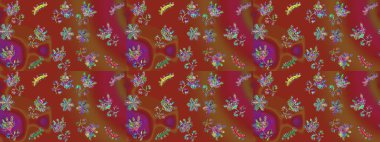 Noel doodle desen kar taneleri, raster arka plan ile. Raster illüstrasyon.