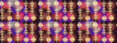 Renkli elementlerle Raster ilginç desen.