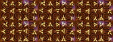 Raster illüstrasyonu. Kar taneleri ve raster arkaplanlı Noel karalaması deseni.