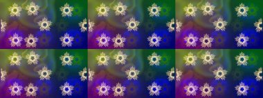 Kış arka plan. Raster Noel renkli arka plan ile düşen kar tanesi. Noel kar taneleri ile arka plan. Raster illüstrasyon.