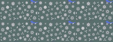 Güzel kumaş deseni. Çizim raster deseni. Çiçek arka planı.