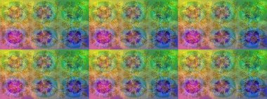 Raster kar taneleri deseni. Renkli arka planda güzel kar taneleri. Raster illüstrasyonu.