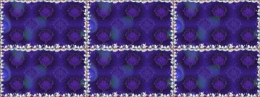 Yaz çiçekleri teması. Mor renkler. Suluboya resim taklit Raster çizimi. El çizimi, soyut ve süslü elementler. Klasik çiçekler..