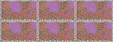 Davetiye, kart ve parmak izi için basit kadınsı bir model. Bej arka planda kelebek. Raster illüstrasyonu. Kusursuz..