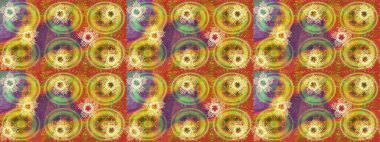 Kar Tanesi Simgesi. Sarı, turuncu ve kahverengi renklerde izole edilmiş. Kar Tanesi Raster illüstrasyonu. Kış kar taneleri.