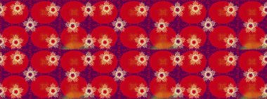 Renkli arka planda güzel kar taneleri. Raster kar taneleri deseni. Raster illüstrasyonu.