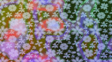 Taslak dekoratif arka plan, çiçek mandala. Tarafsız renklerde. Çiçek. Raster illüstrasyonu.