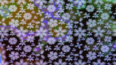 Küçük renkli çiçekler. Küçük çiçekte güzel bir desen. Motley illüstrasyonu. Moda baskıları için zarif bir şablon. Siyah çiçekli bahar çiçekleri.