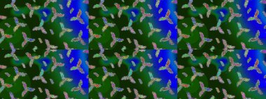 El çizimi Noel Raster illüstrasyonu. Kar Taneleri Karalamaları. Yeni Yıl Dekoratif Kar Taneleri Arkaplanı.