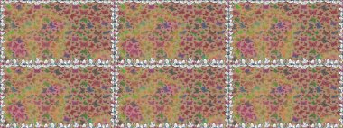 Kelebeklerle parlak, pürüzsüz bir desen. Bej renkli resim. Raster illüstrasyonu. Moda Kumaşı Tasarımı.