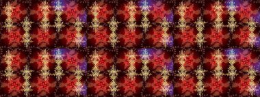 El çizimi Noel Raster illüstrasyonu. Yeni yıl dekoratif kar taneleri arka planı. Kış Kar Taneleri Karalamaları.