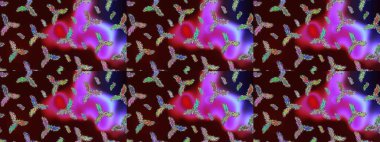 Noel kar taneleri ile arka plan. Raster resim. Raster Noel renkli arka plan ile sevimli kar tanesi. Kış arka plan.