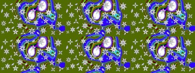 Süslü zentangle çizim dokusu, soyut çiçeklerle süslenmiş. Çiçek deseni duvar kağıdı, desen dolguları ve web sayfası arka planı için kullanılabilir. Şekillendirilmiş çiçekli çizim deseni.