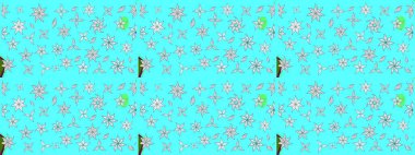 Simple cute pattern in small-scale flowers. Raster illustration. Floral sketch background for textile or book covers, manufacturing, wallpapers, print, gift wrap and scrapbooking.