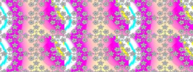 Eski usul küçük çiçekli şirin bir eskiz deseni. Moda arka planında parlak buketler. Kumaş, duvar kağıdı ve kağıt üzerine baskı yapmak için gelişen arka plan. Raster illüstrasyonu.